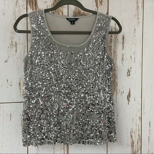 George, Glitzy Tank, Size Small 4-6. In good used condition!